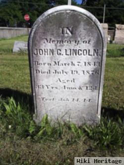 John G Lincoln