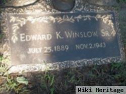 Edward Kenelm Winslow, Sr