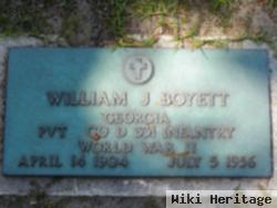 Pvt William J Boyett