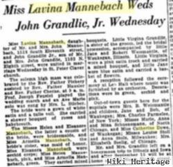 Lavina Catherine Mannebach Grandlic