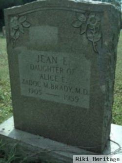 Jean E Brady