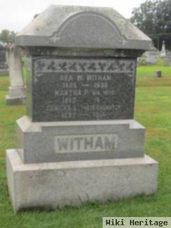 Martha P Witham