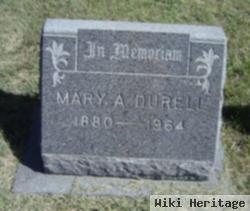 Mary Ann "dot" Webb Durell