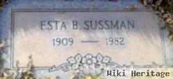 Esta B. Moulton Sussman