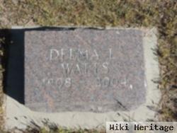 Delma L. Watts