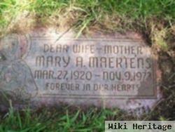 Mary A Maertens