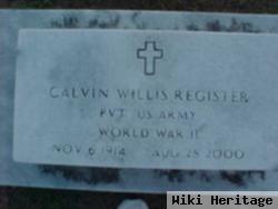 Calvin Willis Register