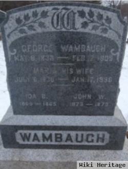 Ida B Wambaugh