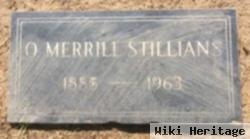 Oliver Merrill Stillians