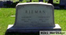 Bessie L Rieman