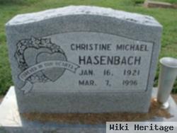 Christine Michael Hasenbach