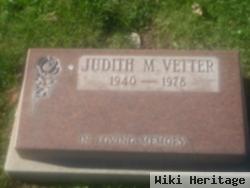 Judith May Vetter