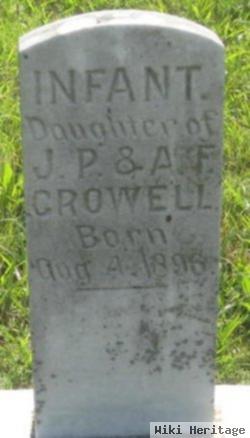 Infant Daughter Crowell