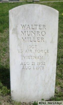 Walter Munro Miller