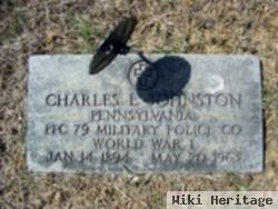 Pfc Charles Leon Johnston