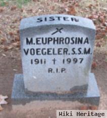 Sr M Euphrosina Voegeler