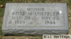 Rose M Loeffler