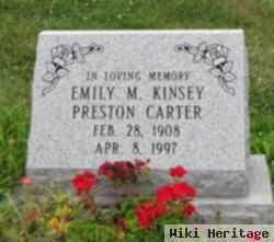 Emily M Kinsey Carter