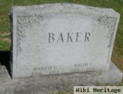 Marion G Baker