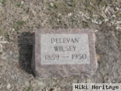 Delevan "dell" Wilsey