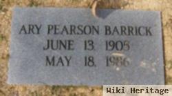 Diane Ary Pearson Barrick