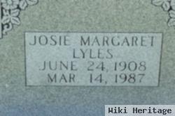 Josie Margaret Lyles