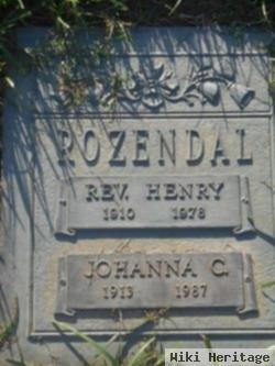 Rev Henry Rozendal