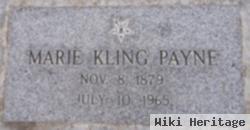 Marie "mary" Naff Kling Payne