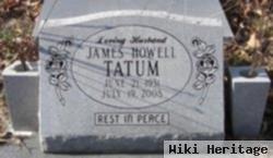 James H. "bud" Tatum