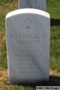 Marshall G Hobart