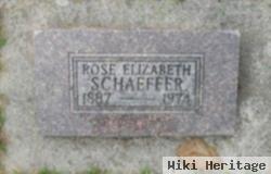 Rose Elizabeth Schaeffer