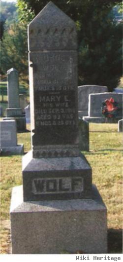 Mary Elizabeth Zeigler Wolf