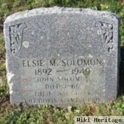 Elsie M. Solomon