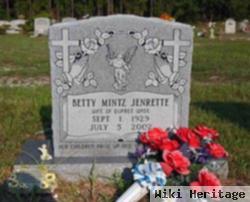 Betty Lois Mintz Jenrette