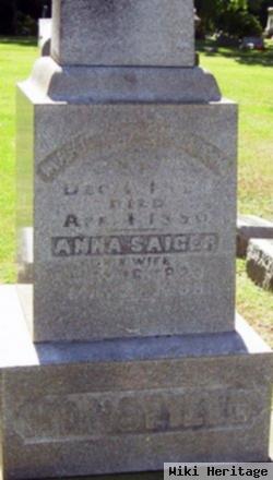 Anna E. Saiger Mansfield