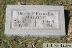 Bernice Franklin Malone