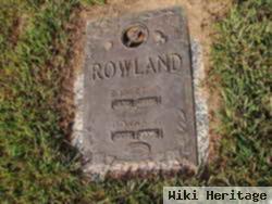 Robert D Rowland