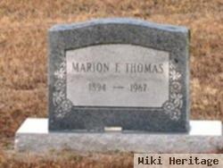 Marion F Thomas