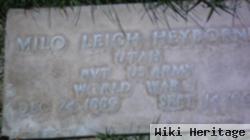 Pvt Milo Leigh Heyborn