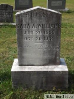 Sara A Williams