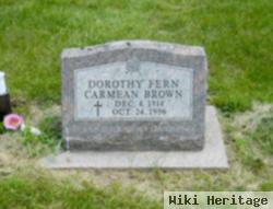 Dorothy Fern Carmean Brown