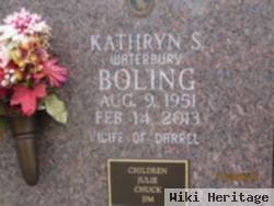 Kathryn "kathy" Waterbury Boling