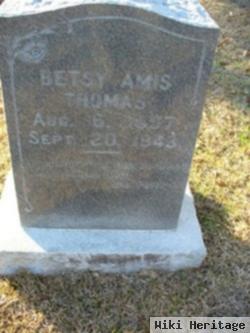 Elizabeth "betsy" Amis Thomas