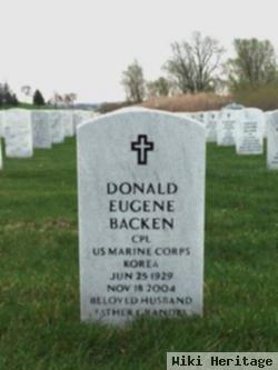 Donald Eugene Backen