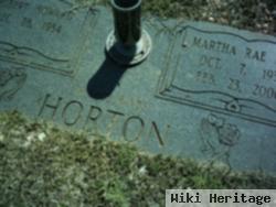 Martha Rae Hill Horton