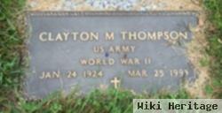 Clayton M Thompson