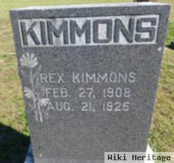 William Rex "rex" Kimmons