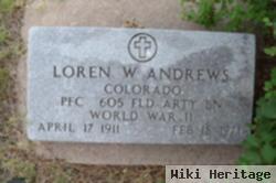 Loren W Andrews