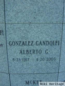 Alberto G Gonzalez Gandolfi