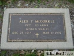 Alex T Mccorkle